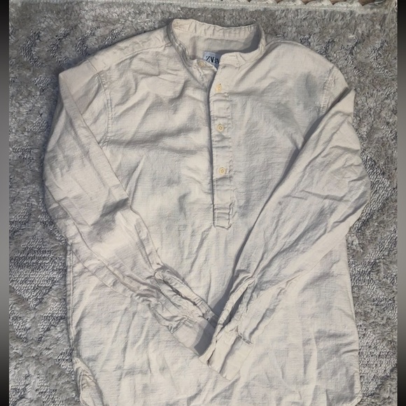 Mens Zara Button Up - Picture 2 of 5